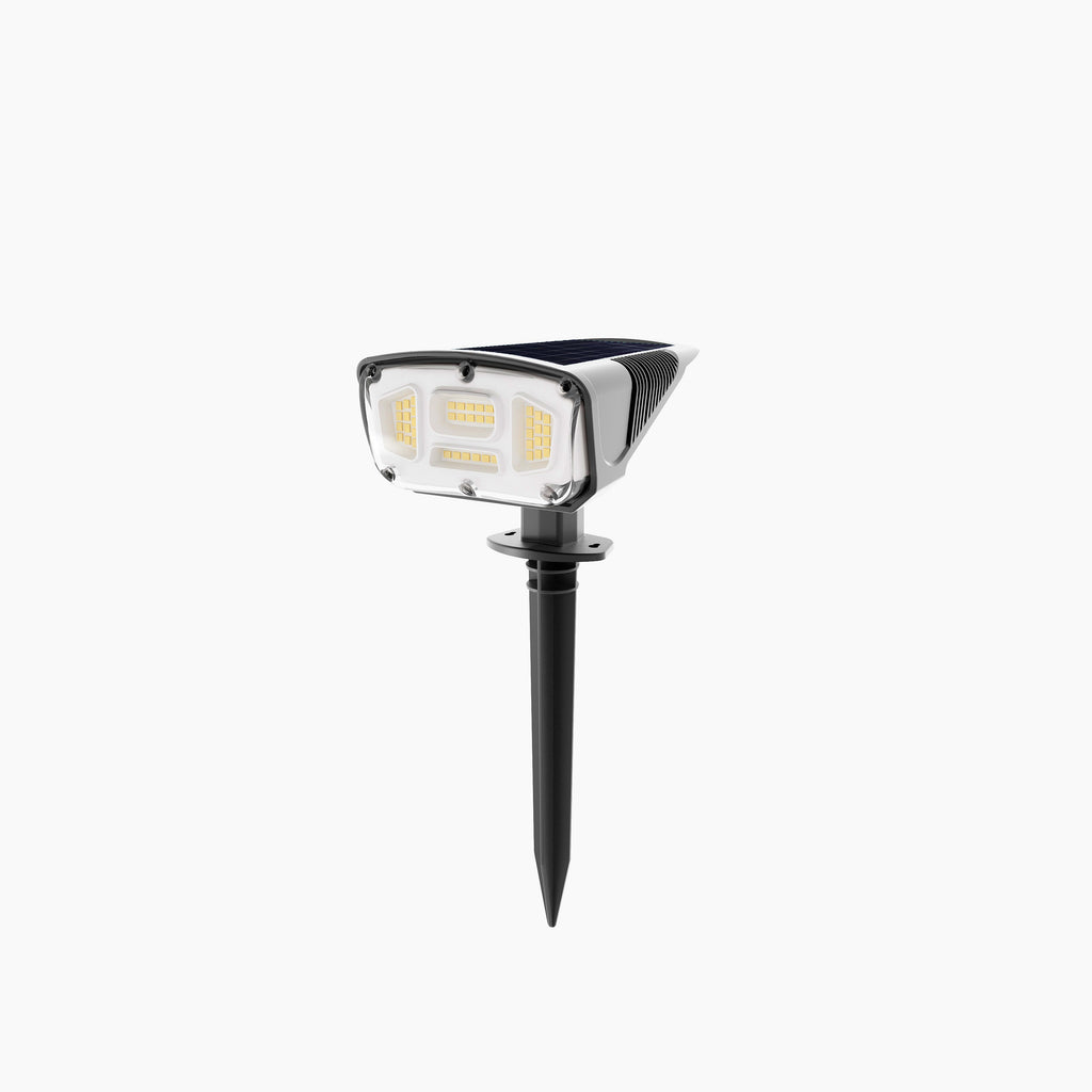 Verified Bestseller | 42 LED Solar Spot Light 2-Pack | Dual-Use Stake & Wall Mount | 3 Modes, IP65 | B2B Wholesale