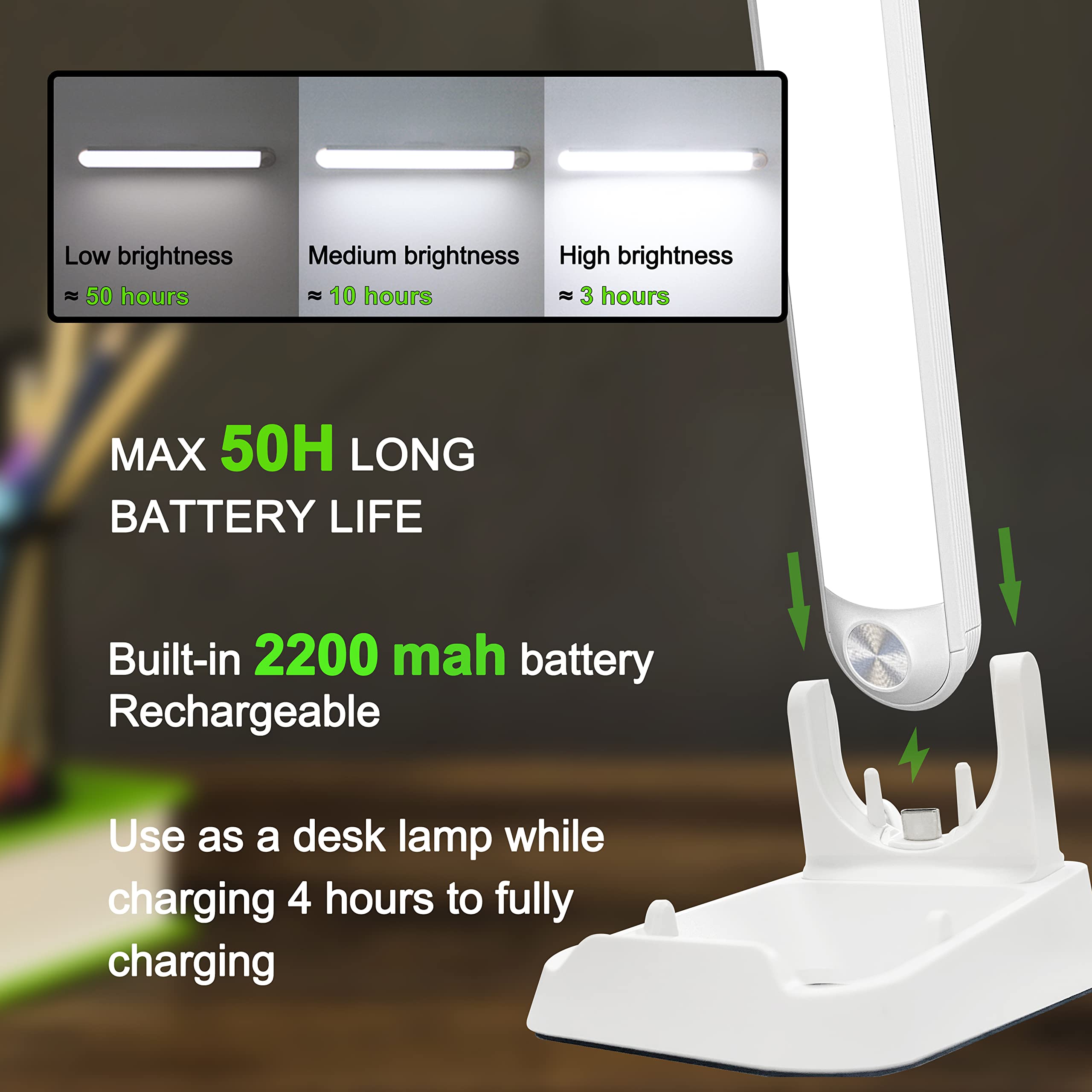 321-Review Verified | Dimmable Touch Light Bar | 30 LED, 2200mAh | 3CCT & Brightness Adjustable | For Bunk Beds, Cabinets & Retail Displays